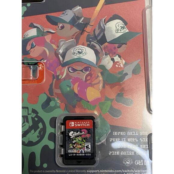 Splatoon 2 Nintendo Switch Video Game Cartridge and Case Nintendo Entertainment - Picture 3 of 4